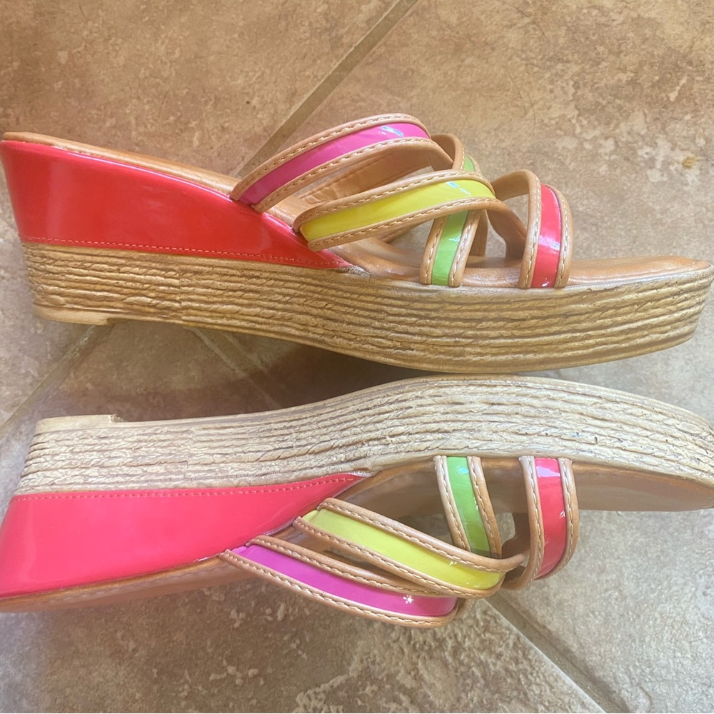 Italian Shoemakers Wedge Sandals